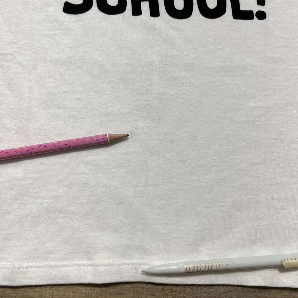 The Children’s Place Boys 1st Day Of School Short Sleeve Graphic Tee Large White